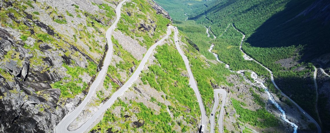 Trollstigen in Norway in June - Jessica